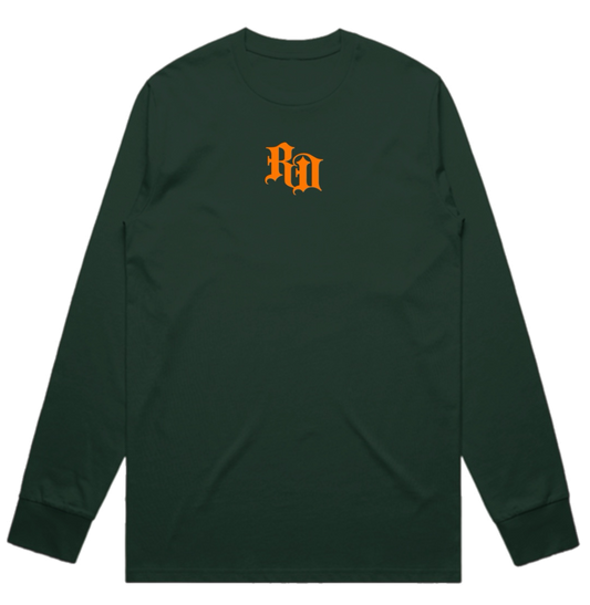 Reserve District (RD) Green/Orange- Embroidered Tee