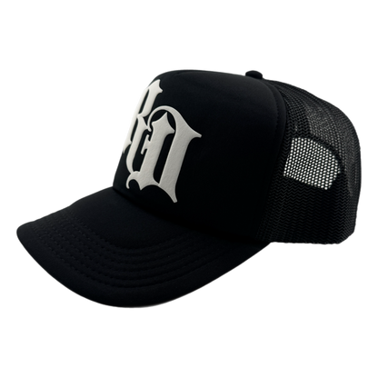 Reserve District (RD) Puff Print logo Trucker SnapBack